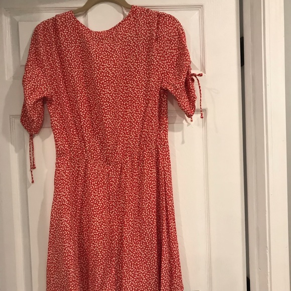 Red floral H&M dress - Picture 4 of 5